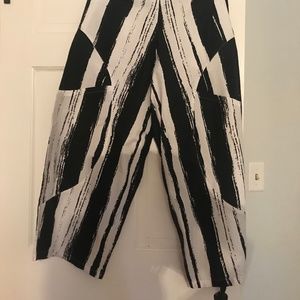 Black & white  Portia pant by Snapdragon and Twig